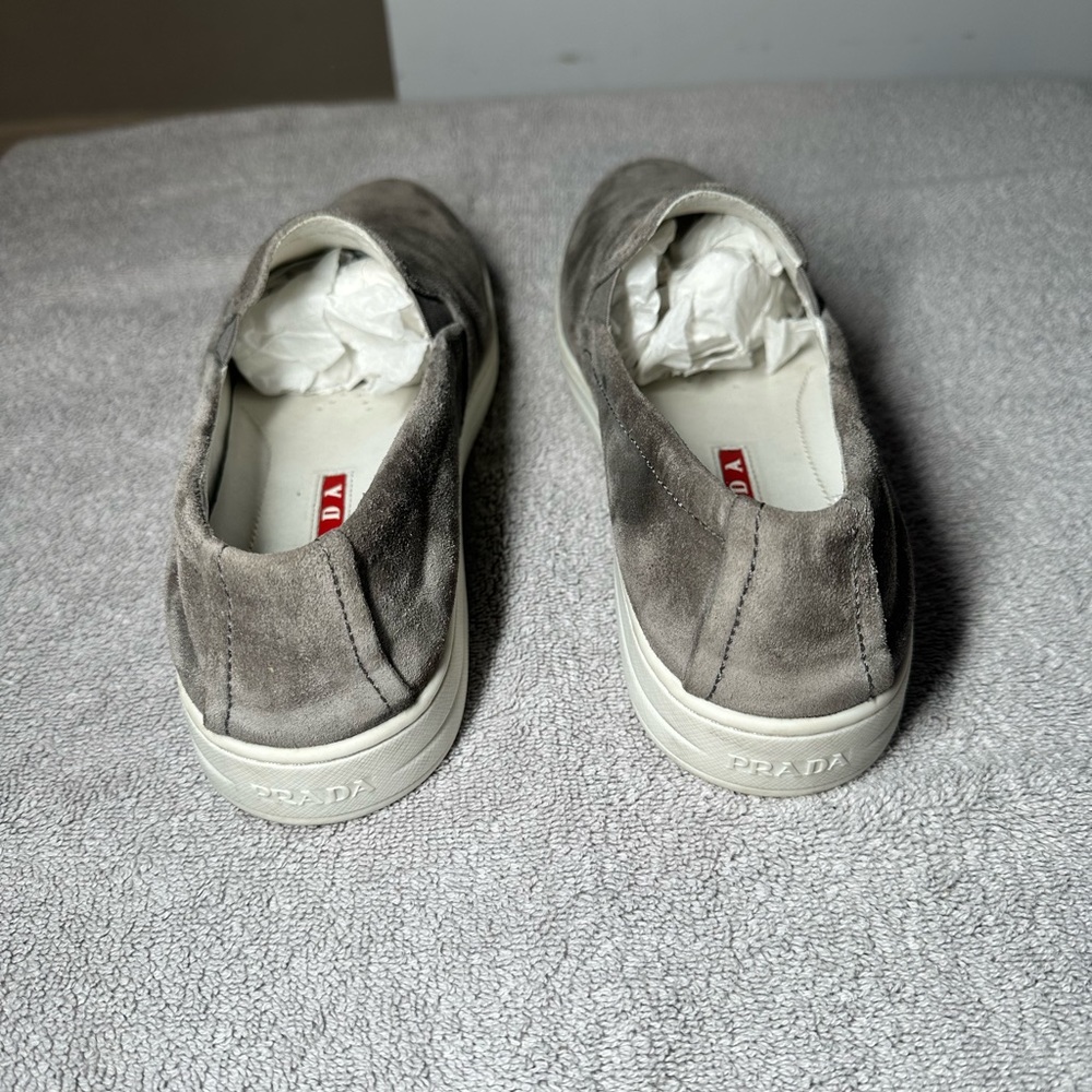 Prada suede sneakers - Picture 2 of 9